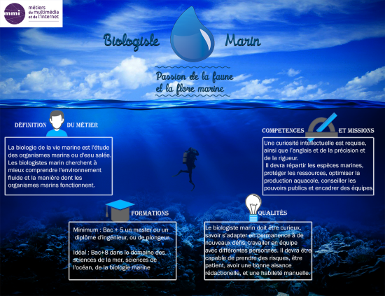 poster biologiste marin